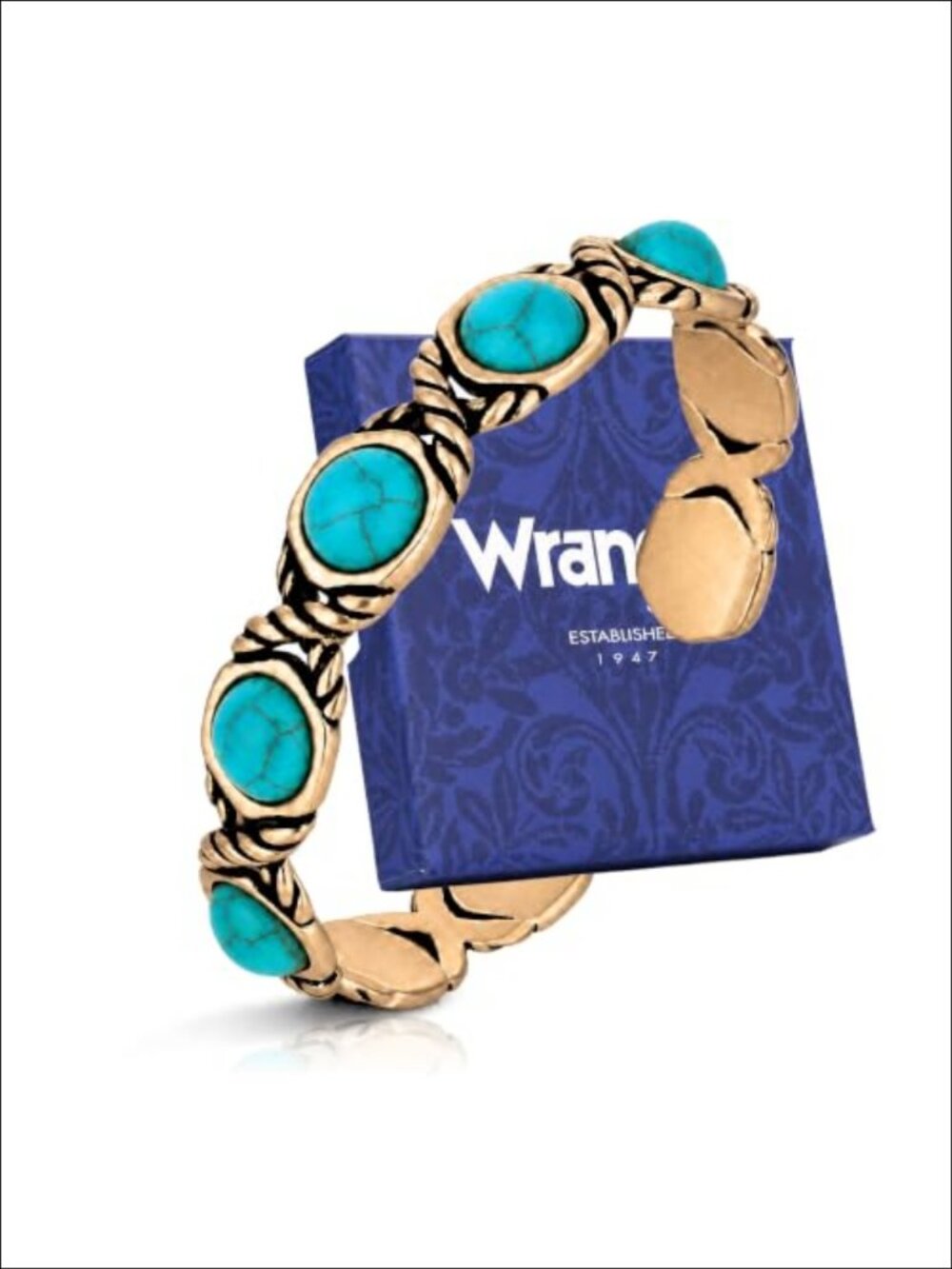 Turquoise Cuff Bracelet Carved Floral Western Jewelry Adjustable Open Cuff